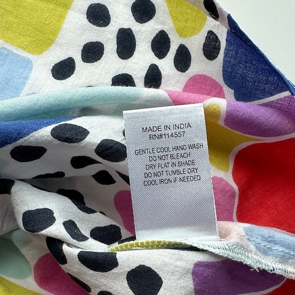 THML Multicolor Ruffle Sleeve Top - Picture 7 of 9